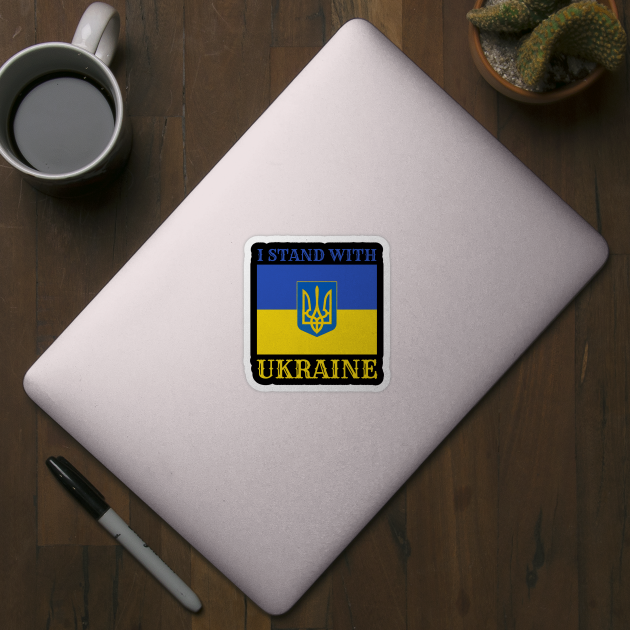 I Stand With Ukraine by Creatifly Graphic Tees